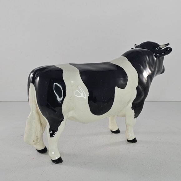 Vintage Beswick England Bull Champion Coddington Hilt Bar Cow Figurine *Repaired - Picture 5 of 12